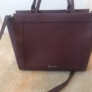 Rebecca Minkoff Medium Crossbody in Burgundy